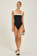 Grenada One Piece - Black/Ivory