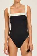 Grenada One Piece - Black/Ivory