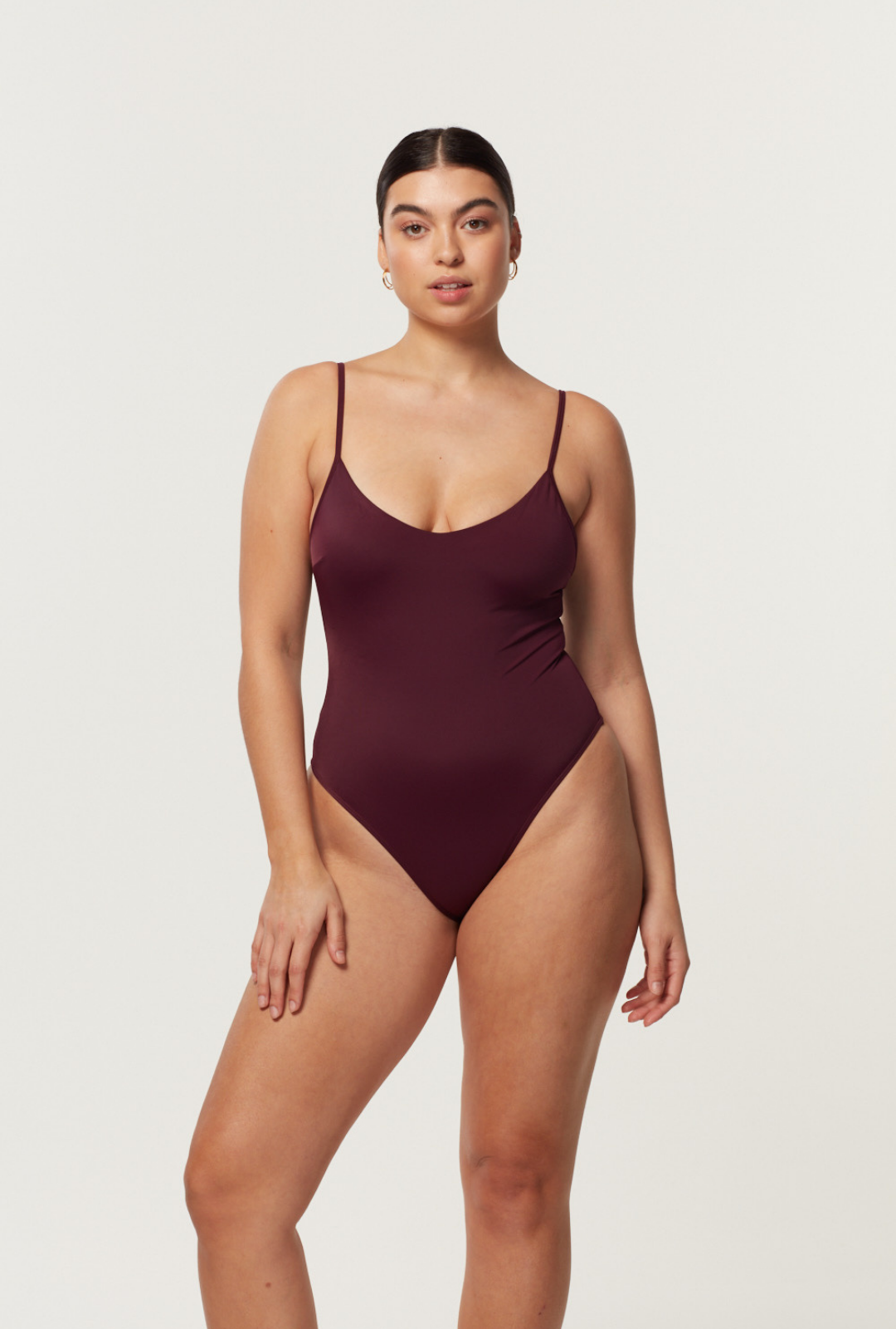 Capri One Piece - Plum (Final Sale)
