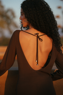 Mahe Dress - Espresso