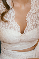 Palm Island Lace Top - Bridal White