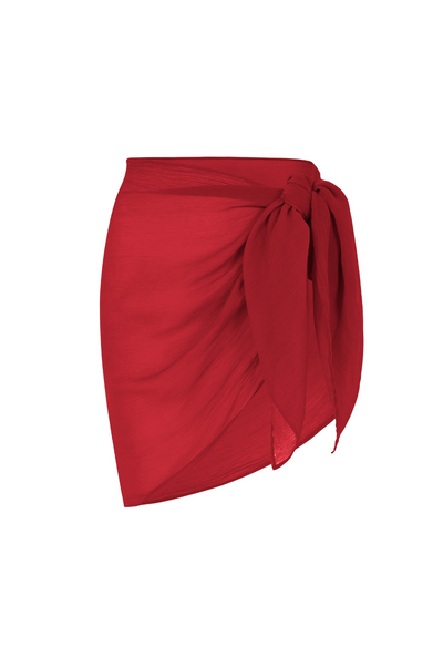 Sicily Sarong - Red