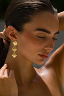 ATD x Daisy Strata Triple Drop Earrings