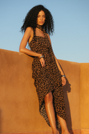 St Tropez Dress - Leopard Print