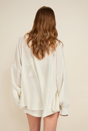 Maldives Shirt - Ivory Crinkle