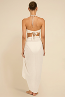 Paros Sarong - Ivory Crinkle