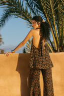 St. Barts Pant - Leopard Print