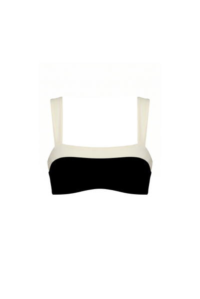 Grenada Top - Black/Ivory