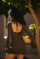 Mahe Dress - Espresso