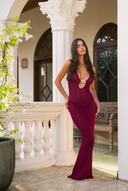 Dominica Dress - Cassis