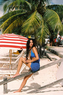 Giglio Crochet Skirt - Sicilian Blue