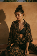 St Barts Shirt - Leopard Print