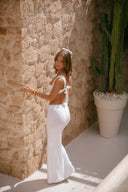 St Lucia Crochet Skirt - Bridal White