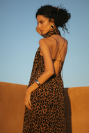 St Tropez Dress - Leopard Print