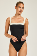 Grenada One Piece - Black/Ivory