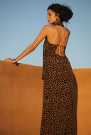 St Tropez Dress - Leopard Print