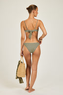 Amalfi Bottom - Navy/Gold Link Print