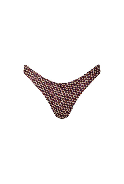 Fiji Bottom - Vintage Geo Print