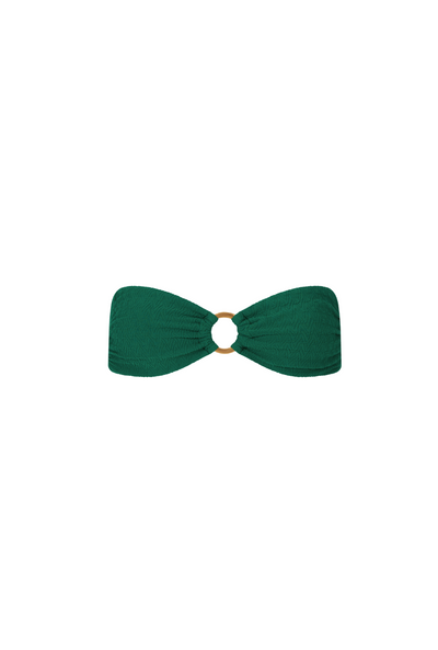 Acapulco Top - Emerald Texture (Final Sale)
