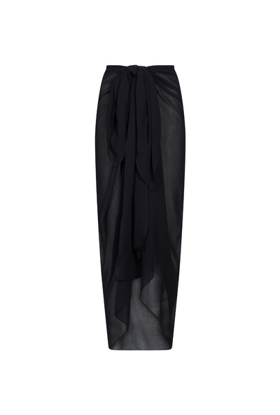 Santorini Sarong - Black