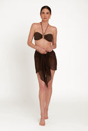 Sicily Sarong - Espresso