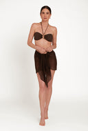 Sicily Sarong - Espresso