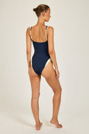 Cannes One Piece - French Navy/Ivory