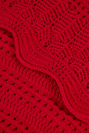 Giglio Crochet Skirt - Red
