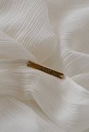 Santorini Sarong - Bridal White