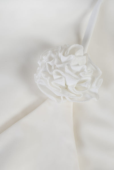 St Vincent Top - Bridal White