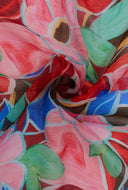 Santorini Sarong - Retro Bloom Print