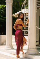 Santorini Sarong - Cassis