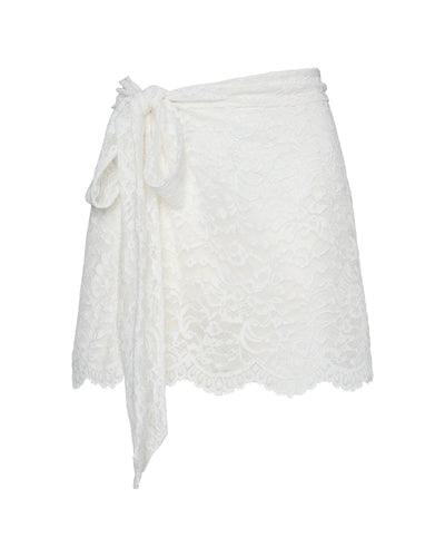 Flores Skirt - Bridal White