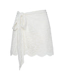 Flores Skirt - Bridal White
