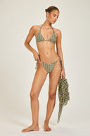 Gili Bottom - Navy/Gold Link Print