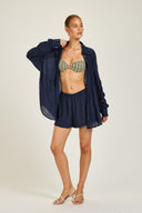 Maldives Short - French Navy Crinkle
