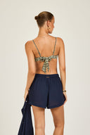 Maldives Short - French Navy Crinkle