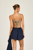 Maldives Short - French Navy Crinkle