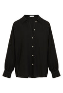 Maldives Linen Shirt - Black