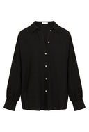 Maldives Linen Shirt - Black