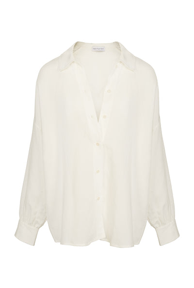 Maldives Linen Shirt - Ivory