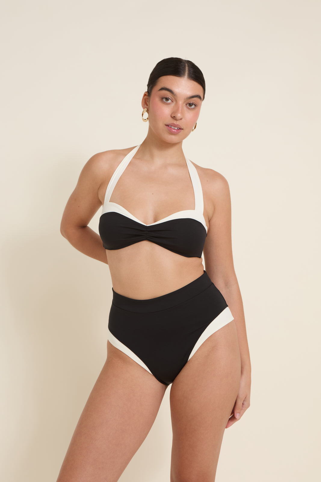 Côte d'Azur Bottom - Black/Ivory PYRATEX®