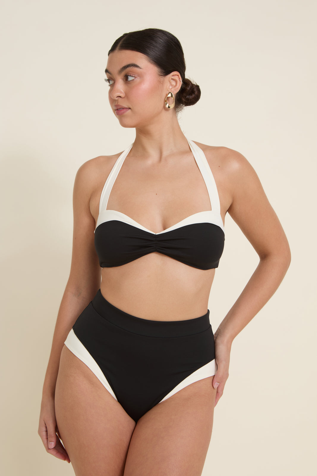 Côte d'Azur Bottom - Black/Ivory PYRATEX®