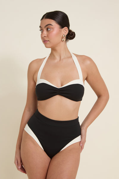 Côte d'Azur Bottom - Black/Ivory PYRATEX®