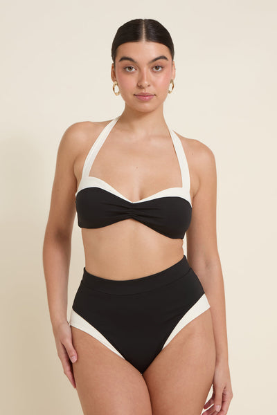 Côte d'Azur Bottom - Black/Ivory PYRATEX®