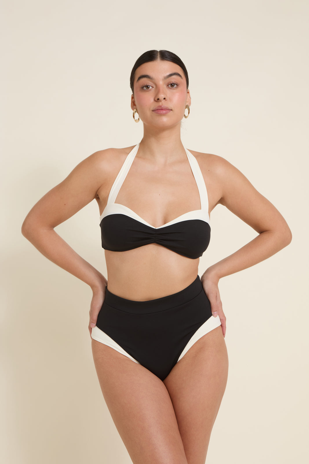 Côte d'Azur Bottom - Black/Ivory PYRATEX®