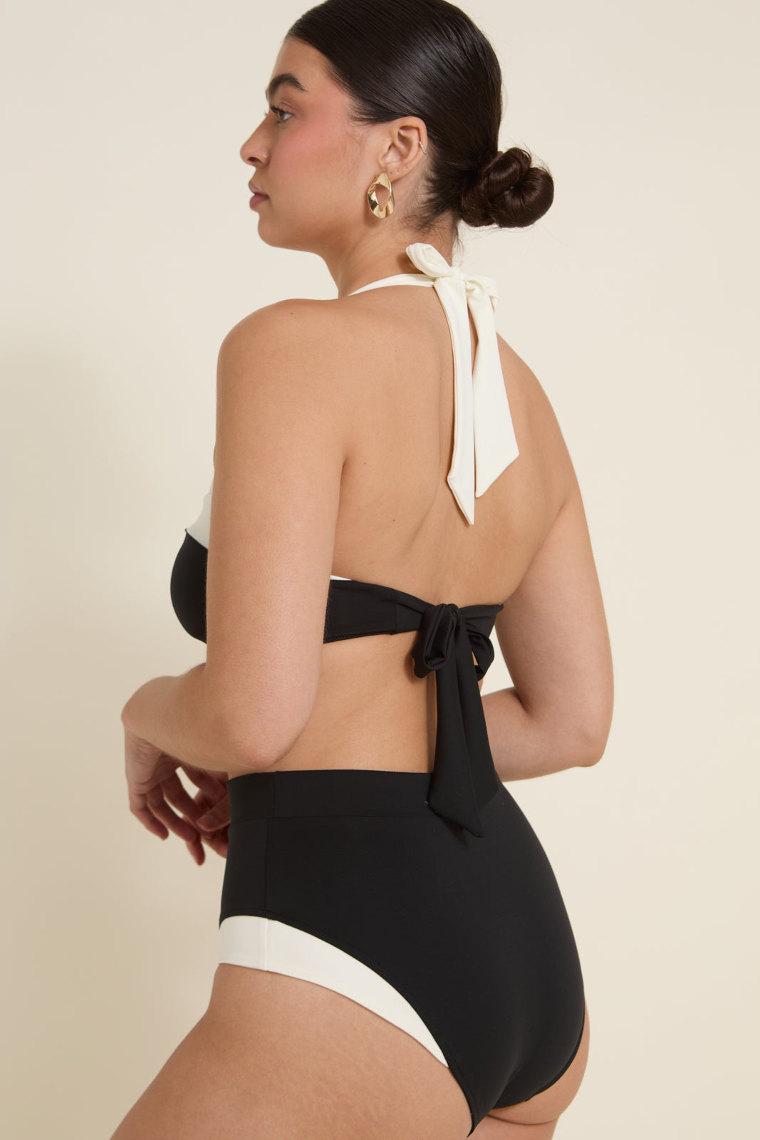 Côte d'Azur Bottom - Black/Ivory PYRATEX®