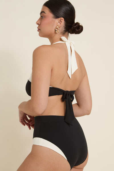Côte d'Azur Bottom - Black/Ivory PYRATEX®