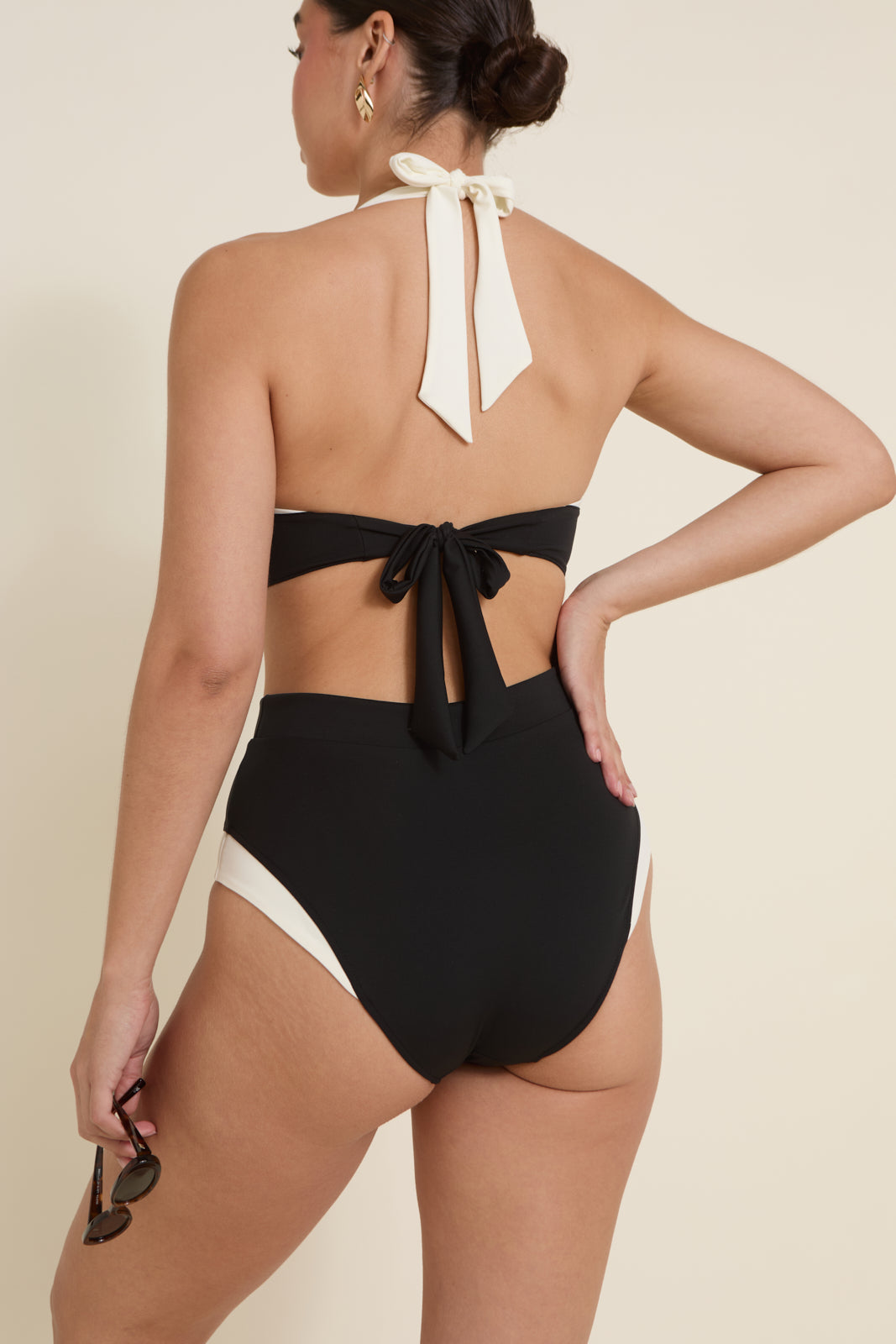 Côte d'Azur Bottom - Black/Ivory PYRATEX®