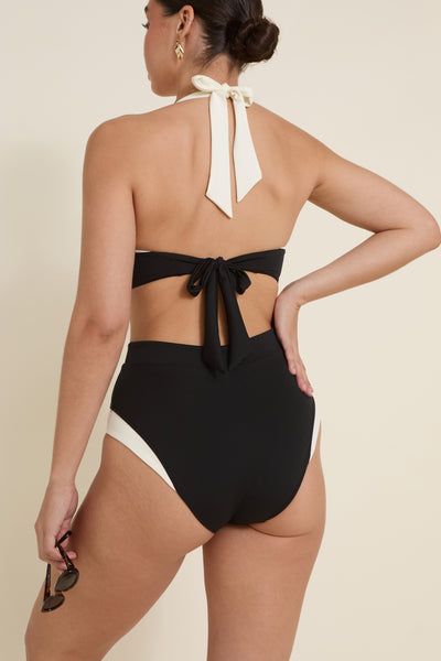 Côte d'Azur Bottom - Black/Ivory PYRATEX®